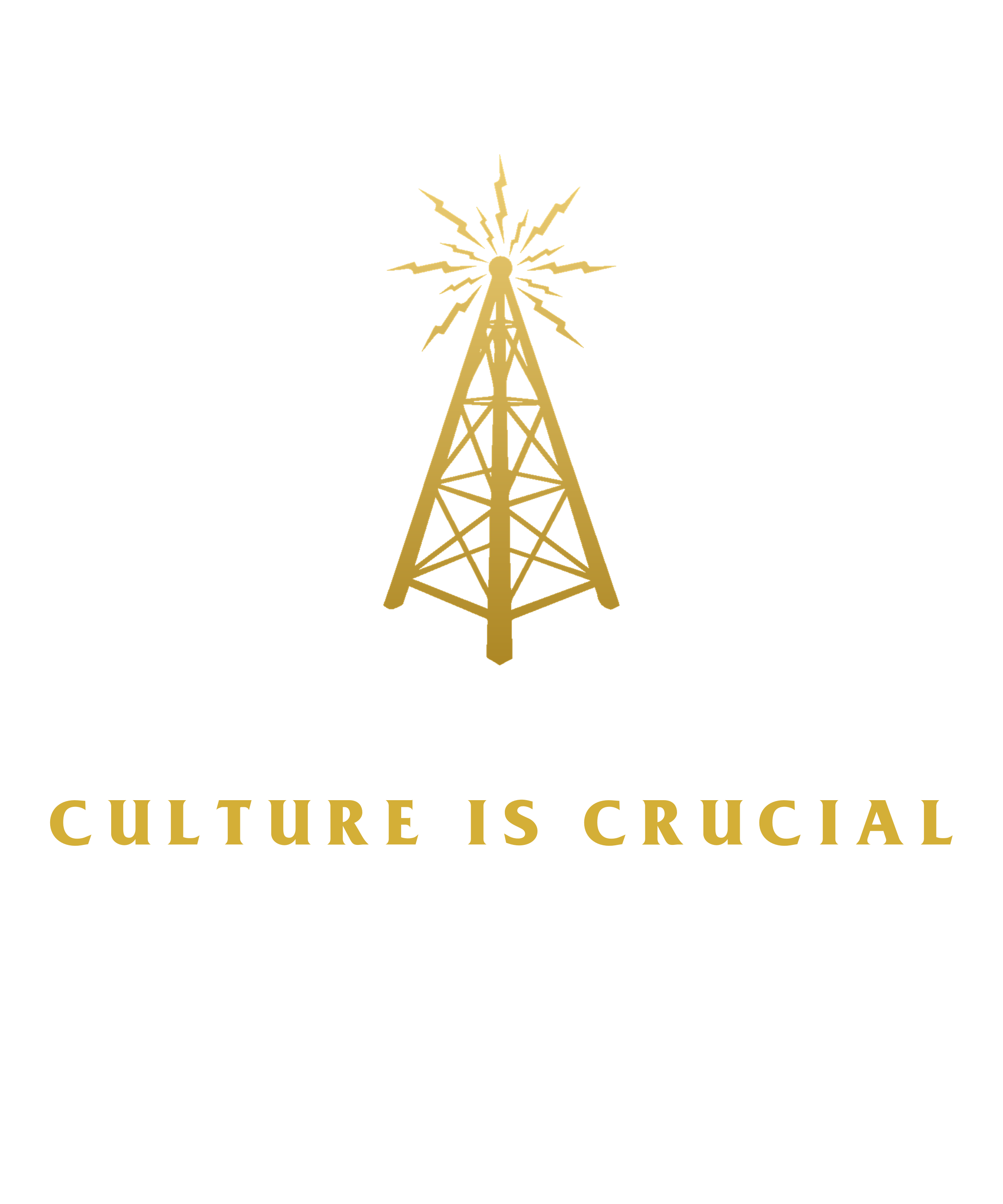 Culture Is Crucial — gold tower tee